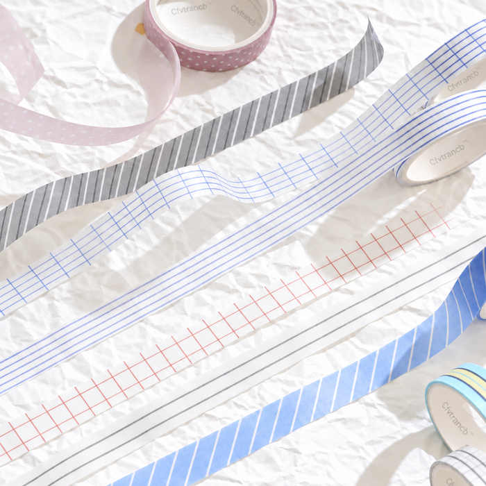 10-Roll Colorful Washi Tape Set – Decorative Masking Tape for Journaling, Scrapbooking, Planners, Gift Wrapping & DIY Crafts